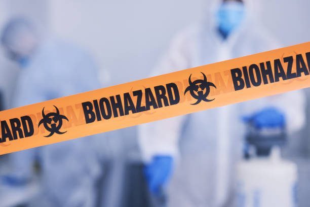 Professional Infectious Disease Decontamination technician working in Eden, TX